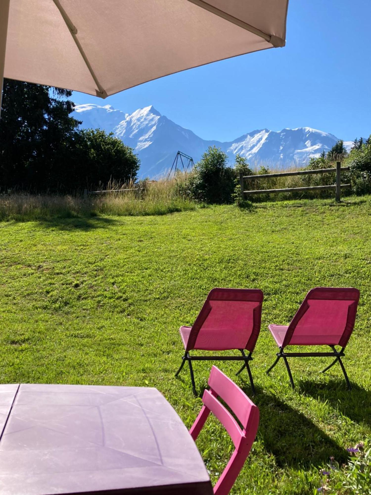Marie Mont Blanc Vue Mont Blanc Apartment Saint-Gervais-les-Bains Exterior photo